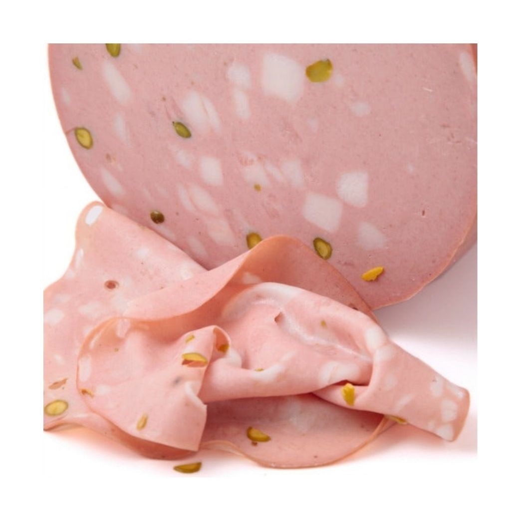 Shop Whole Mortadella With Pistachios, 10 lbs (avg) Authentic Italian