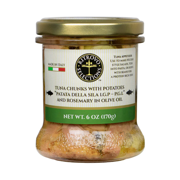 Ritrovo Selections Tuna Chunks with IGP Potatoes and Rosemary 170 gr / 6 oz
