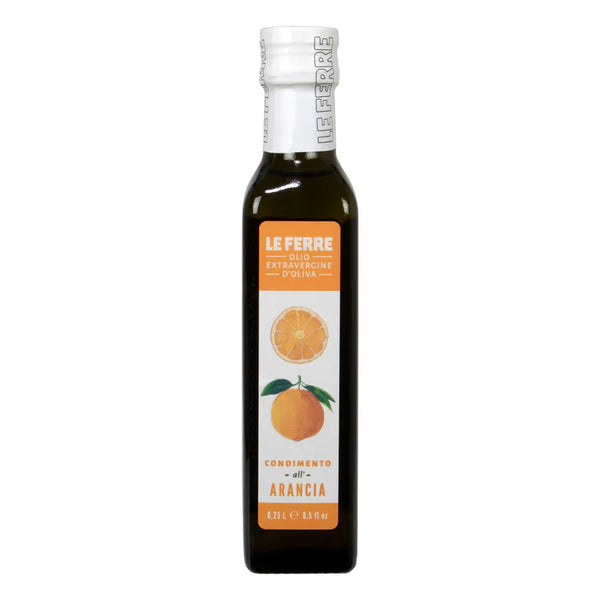 Le Ferre Orange Infused Extra Virgin Olive Oil 250 ml / 8.4 fl oz