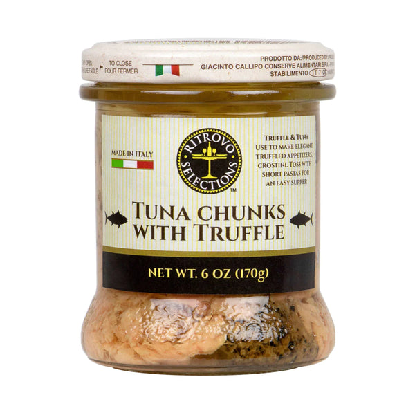 Ritrovo Selections Tuna Chunks with Truffle 170 gr / 6 oz