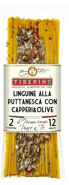 Tiberino Linguine Puttanesca, 8.8 oz