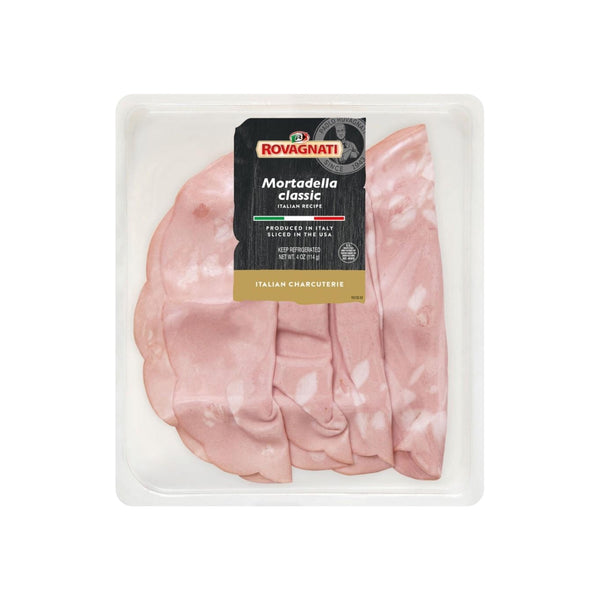 Rovagnati Pre-Sliced Mortadella Tray, 114 gr / 4 oz