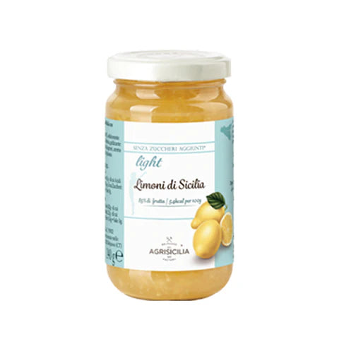 Agrisicilia Zero Sugar Sicilian Lemon Jam, 240 gr / 8.4 oz – Authentic ...