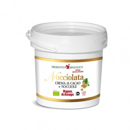 Rigoni Organic Nocciolata Hazelnut and Cocoa Spread, 5 kg