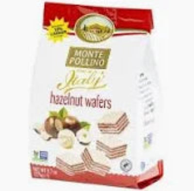 Monte Pollino Hazelnut Party Wafers, 9.7 oz