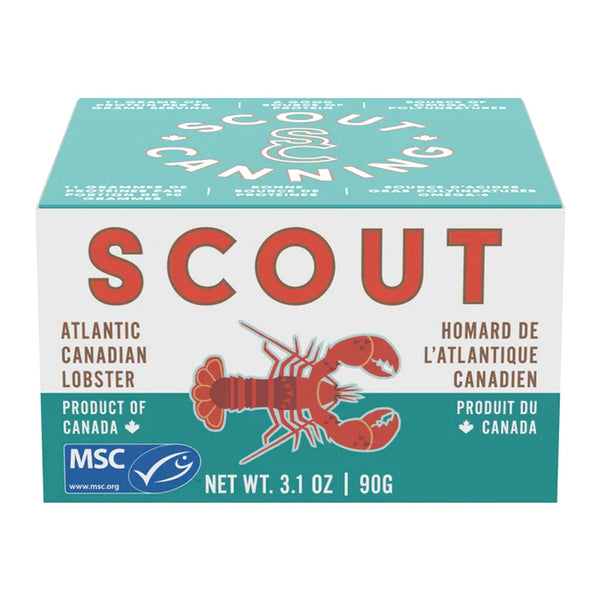 Scout Atlantic Lobster with Oil&Butter 3.2 oz