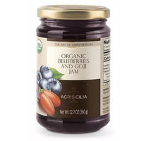 Agrisicilia Organic Blueberry and Goji Jam, 12.7 oz
