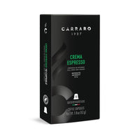 Get Carraro Crema Espresso Nespresso Capsules, 10 Pods shipped to you