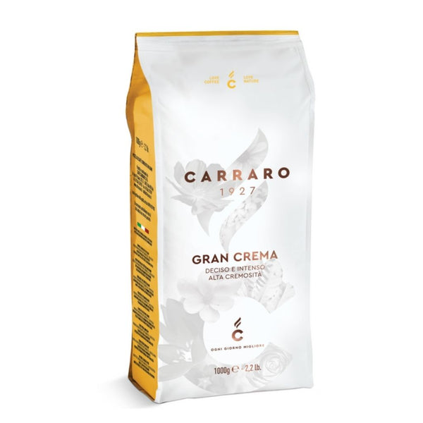 Get Carraro Gran Crema Coffee Beans, 2.2 lbs (1 kg) delivered to you