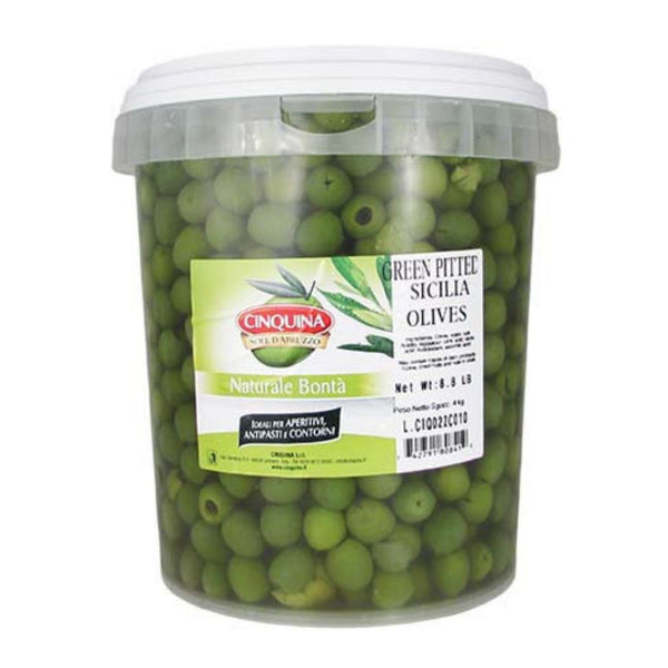 Cinquina Castelvetrano Pitted Olives (Bulk), 8.8 lbs (4kg) online