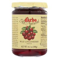 D'arbo Wild Lingonberry Sauce