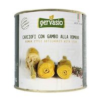 Gervasio Roman Style Artichokes with Stems in Oil