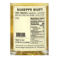 Giuseppe Giusti White Condiment Vinegar