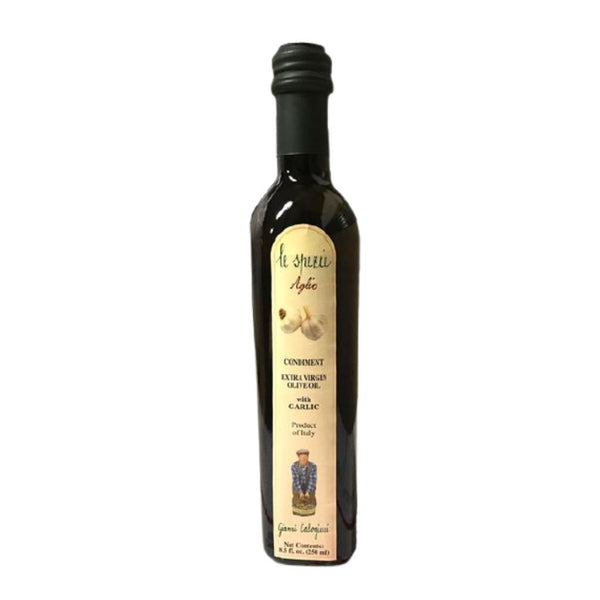 Le Spezie Extra Virgin Olive Oil with Garlic, 8.45 oz (250 ml) 