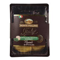 Monte Pollino Buffalo Ricotta and Spinach Ravioli, 8.8 oz (250g)