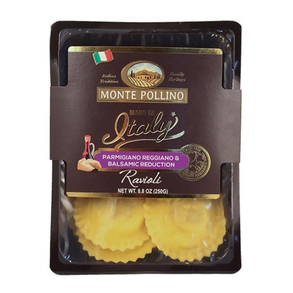 Monte Pollino Parmigiano Reggiano and Balsamic Reduction Ravioli, 8.8 oz (250g)