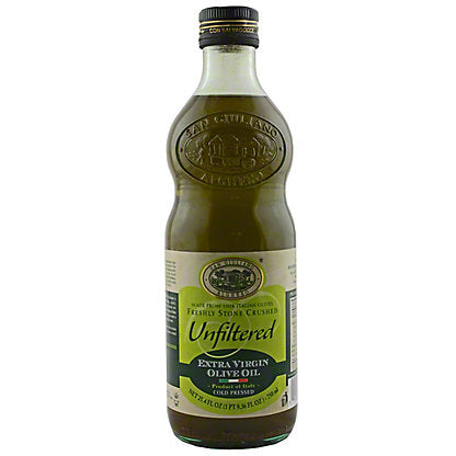 San Giuliano Unfiltered Extra Virgin Olive Oil, 1 liter