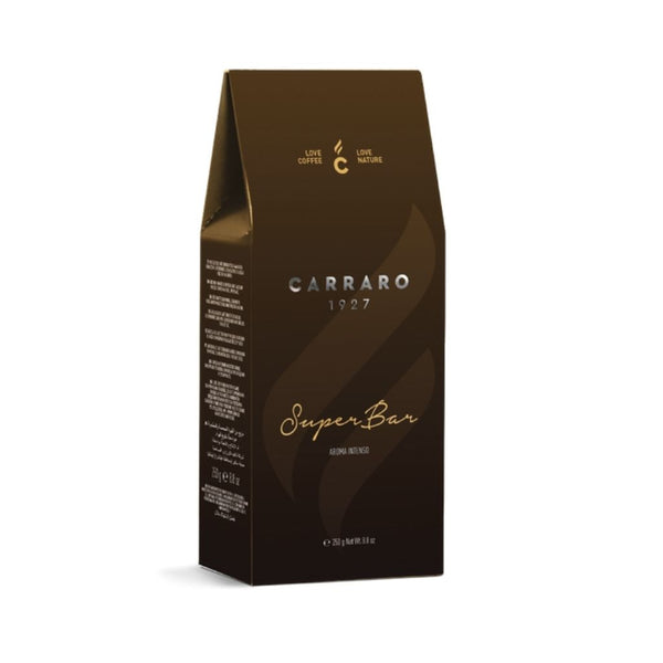 Get Carraro Super Bar Ground Coffee, 2.46 oz (70 g) delivered to you