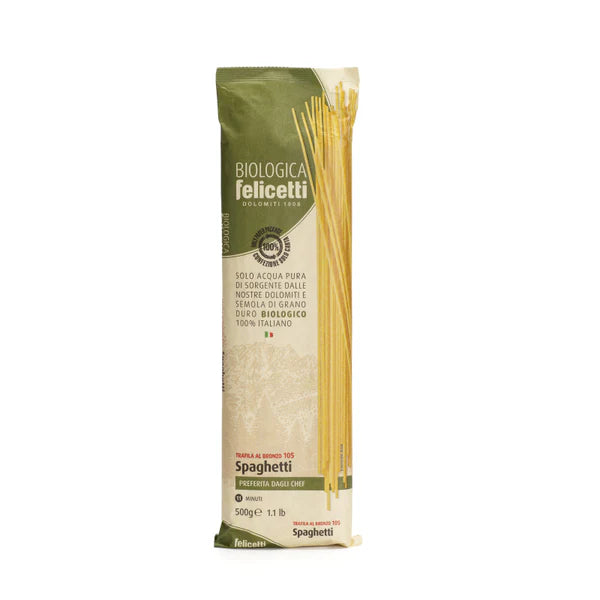 Felicetti Organic Spaghetti Pasta 1 LB